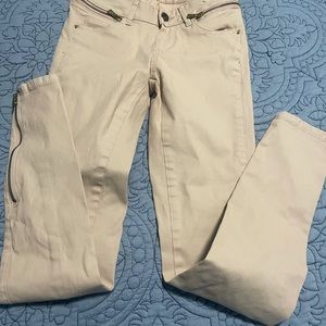 Zara dusty peach skinny stretch jeans pants 2/$35